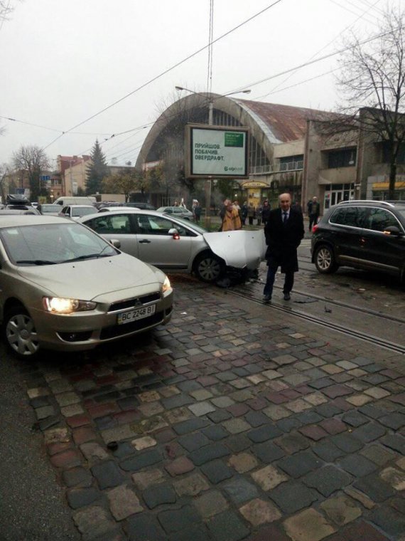 Любомир Буняк потрапив у ДТП