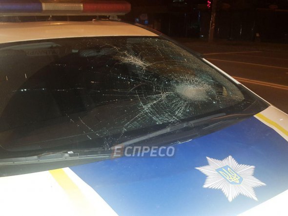 У Києві сталася ДТП за участю автомобіля поліції