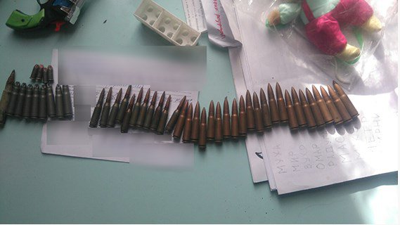 58-летний мужчина хранил незарегистрированное оружие и боеприпасы. Фото: ГУ НП в Черкасской области.