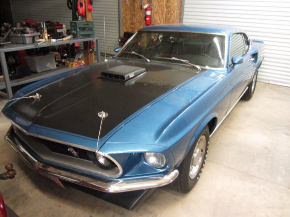 Ford Mustang 1969 года выпуска 47 лет простоял в гараже
