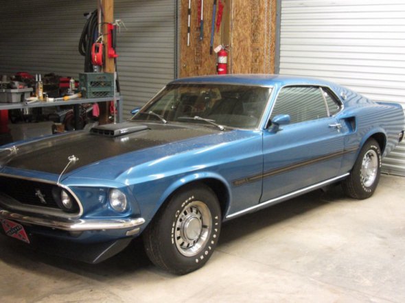 Ford Mustang 1969 года выпуска 47 лет простоял в гараже