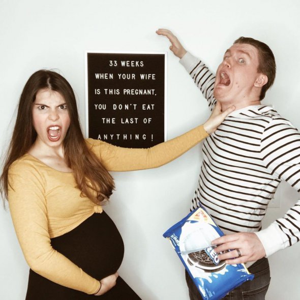 Фото с Instagram женщины, которая забеременела через 2 месяца после родов