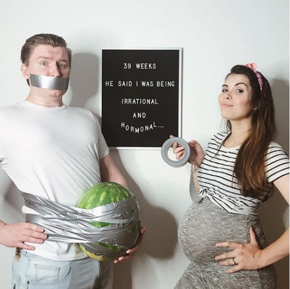 Фото з Instagram жінки, яка завагітніла через 2 місяці після пологів