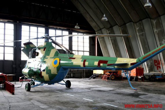 Изготовление вертолетов Ми-2МСБ на Винницком авиационном заводе