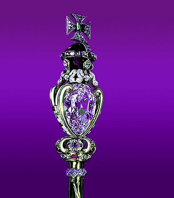 Діамантом ”Куллінан І” прикрасили британський королівський скіпетр