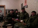 Павло Баранов (в центрі) в складі однієї з груп т.зв. «Самооборони Криму».