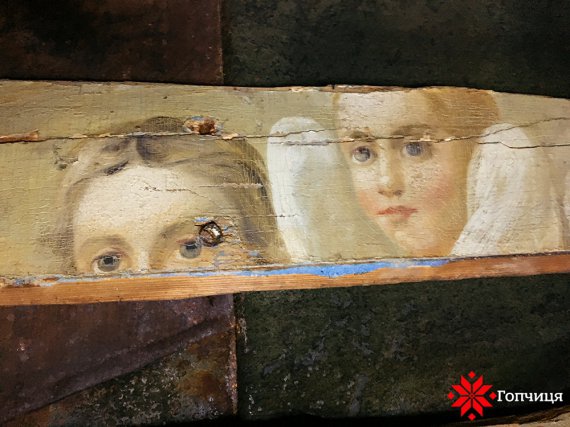 У школі села Гопчиця Погребищенського району знайшли церковні розписи зруйнованої церкви