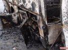 Поблизу Житомира згорів ритуальний автобус, який віз похоронну процесію