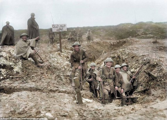 Закінчення Першої світової війни - кольоризовані фото