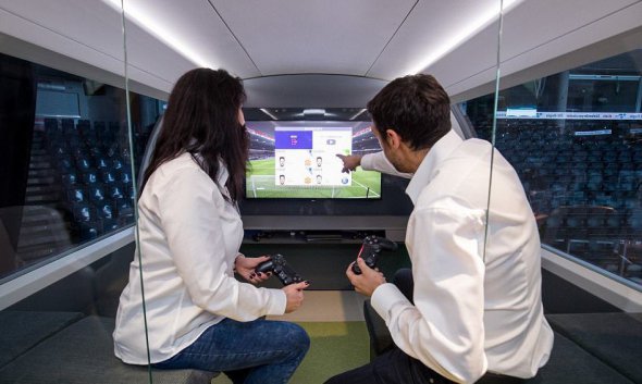В вагонах будут игровые комнаты, велотренажеры и сенсорные экраны