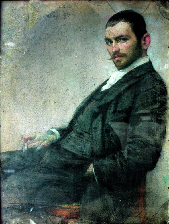 Миколу Івасюка 1894-го намалював польський художник Станіслав Яновський. Українець тоді навчався в Мюнхенській академії мистецтв