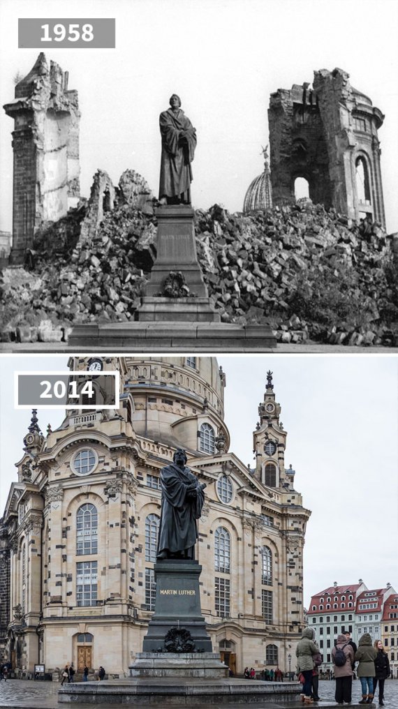 Памятник Мартину Лютеру, Дрезден, Германия