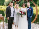 Оксана Берченко та Олександр Євтеєв познайомилися в університеті. Одружилися влітку цього року