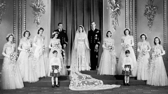 Королевская свадьба. 1947.