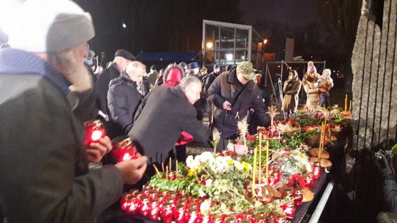 Чтение памяти жерв Голодомора в Киеве
