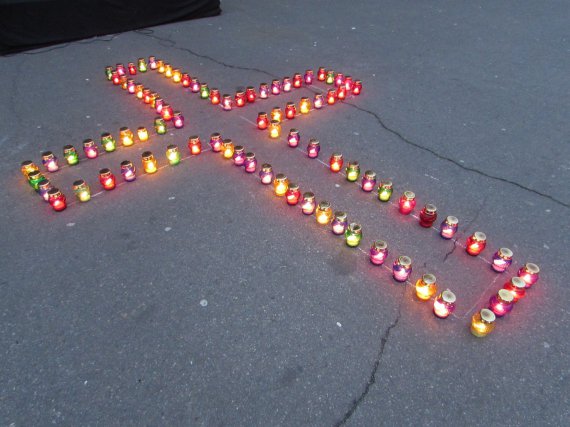В Полтаве почтили память жертв трех Голодоморов, которые устроила в Украине советская власть