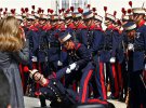Солдати іспанської гвардії на церемонії за участю принцеси Летиції, 2011 рік