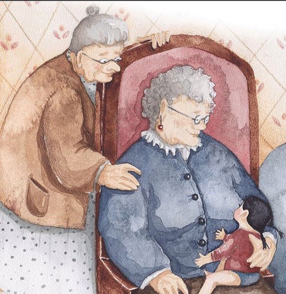 Ілюстрації про родинне тепло Сніжани Суш