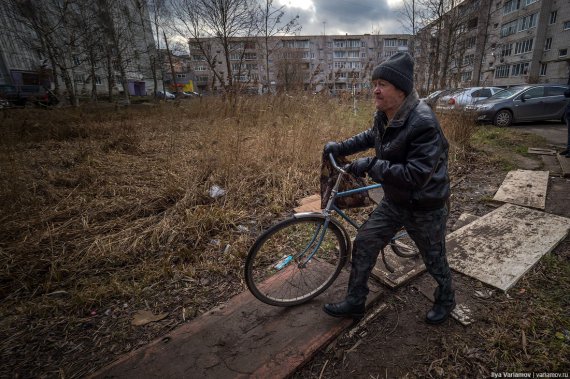 Звичайний міський пейзаж Вишнього Волочку