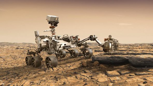 В NASA показали новый марсоход "Марс-2020"