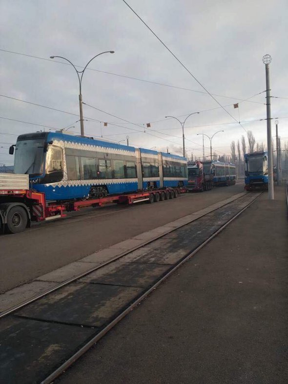 У столиці почали випробовувати швидкісний трамвай. Фото:У столиці почали випробовувати швидкісний трамвай