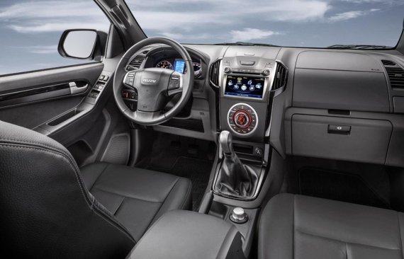 Пікап Isuzu D-Max оснащений 2-літровим турбодизелем 163 к.с