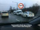 В Киеве перевернулась маршрутка