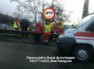 У Києві перекинулася маршрутка
