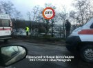 У Києві перекинулася маршрутка