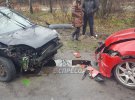 На Гостомельском шоссе вблизи Киева произошло ДТП при участии пяти автомобилей