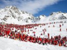 "Заезд Санта-Клаусов" в Альпах попал в книгу Гиннеса