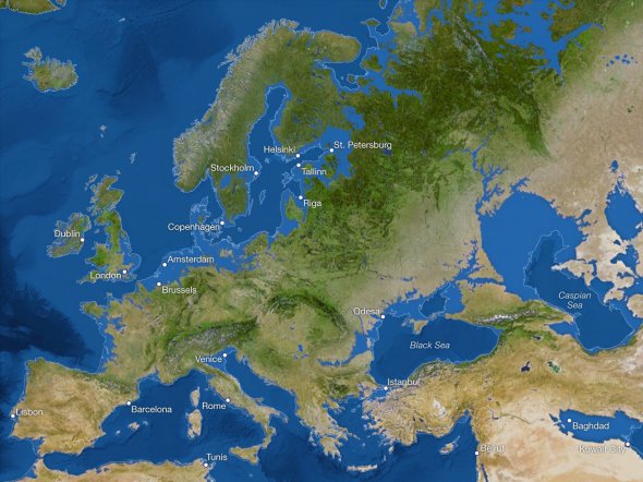 Карта Європи суттєво зміниться