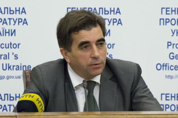 Заместителю генерального прокурора Украины Юрию Столярчуку огласили выговор