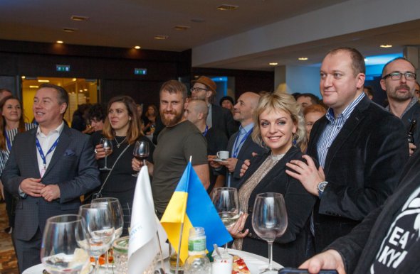 Украинская делегация в Таллине