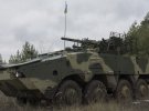 Боевая машина построена с широким применением опыта использования БТР-4 в зоне АТО.