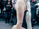 В Нью-Йорке на улице Таймс Сквер модели различного формата и размера устроили показ нижнего белья