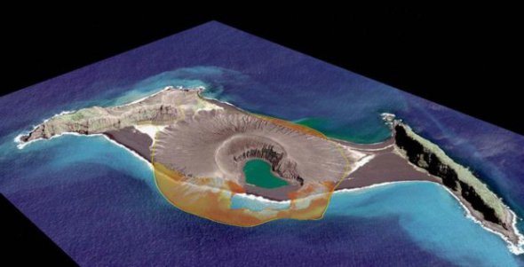 Вулканічна порода острова схожа на марсіанський ґрунт.