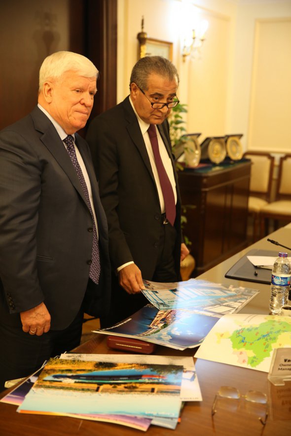 Зустріч з міністром постачання та внутрішньої торгівлі Єгипту
