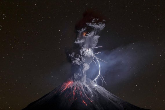 Вулкан Колима, Мексика