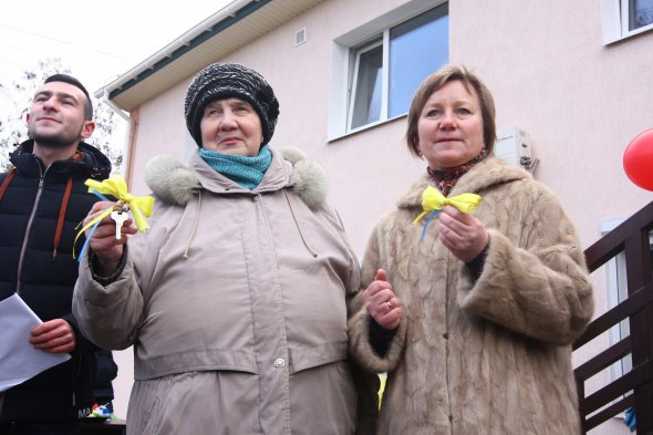 Переселенка из Авдеевки Донецкой области Татьяна Клевакина приехала в Мелитополь вместе с мужем, 3-мя дочерьми и 7-я внуками