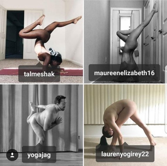 Гола йога у чоловічій версії від yogajag