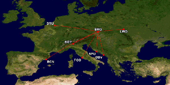 Куди літатиме авіакомпанія