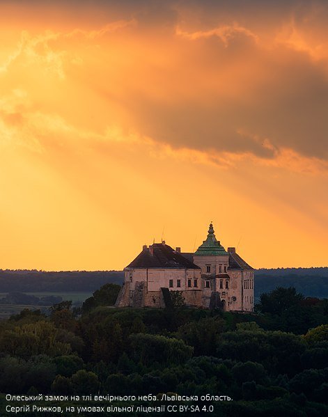 Олеский замок во Львовской области