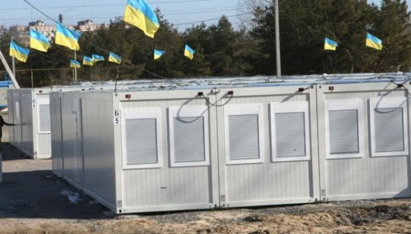 Дома в грузинских модульных городках даются в собственность переселенцев, чего нет в Украине