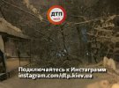 У Києві після снігопаду дерева падають на машини