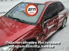 На трасі під Києвом зіштовхнулися три авто