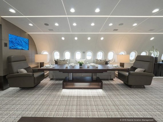 Так виглядає розкішний Boeing Business Jet 787 VIP