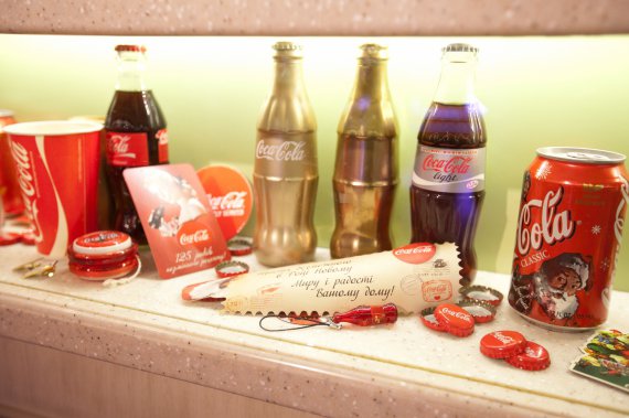 В музее Coca-Cola