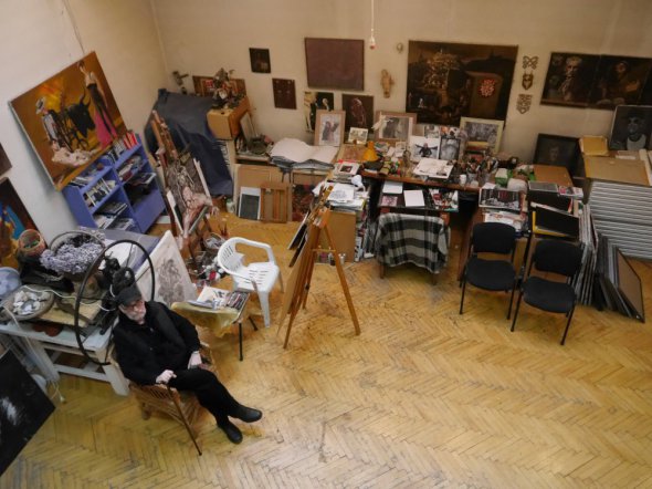 В мастерской работало три поколения рода художников Якутовичей