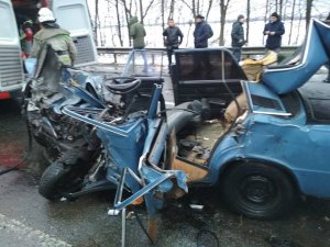 На Львівщині сталась жахлива аварія за участю автобуса "Газель" та легковика "ВАЗ"
